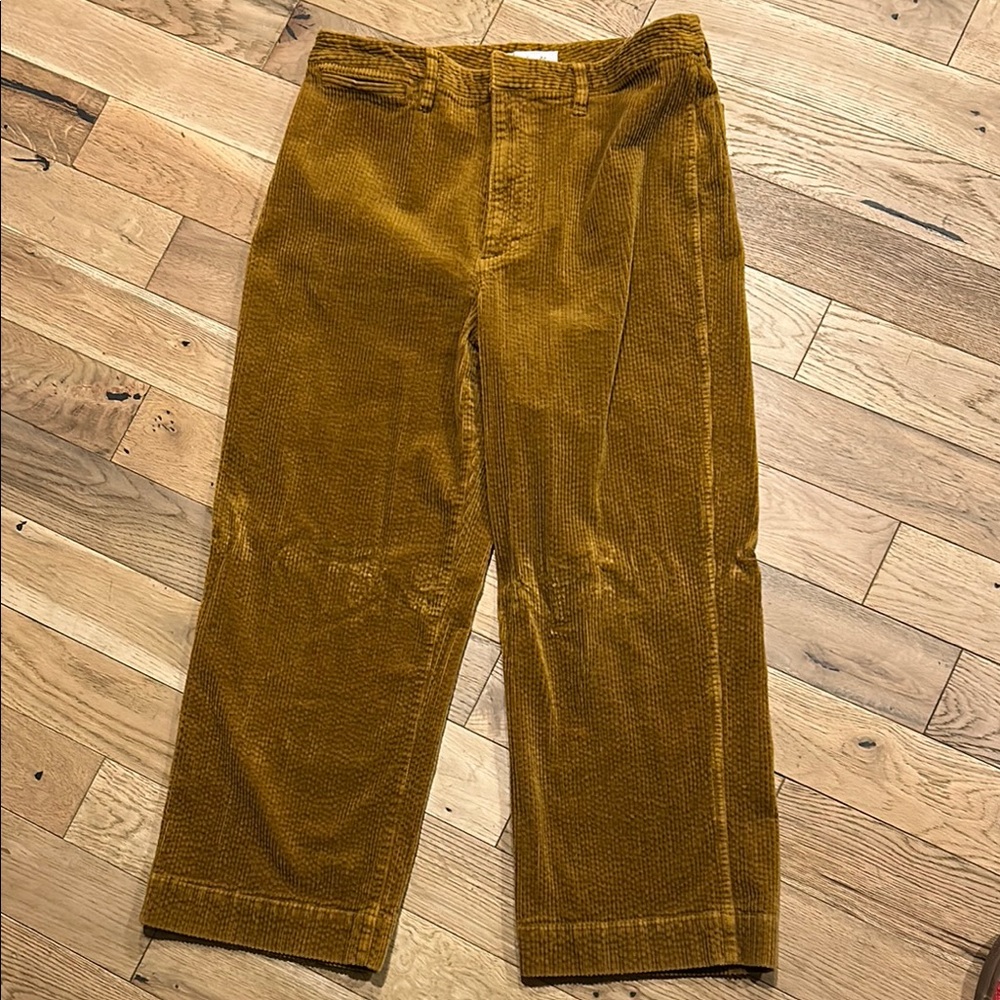 Madewell Men's Mustard Corduroy Pants